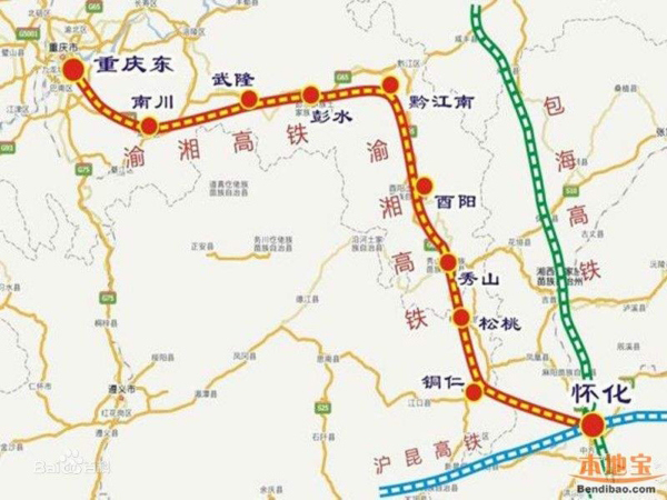 贵州最新版铁路规划图概览