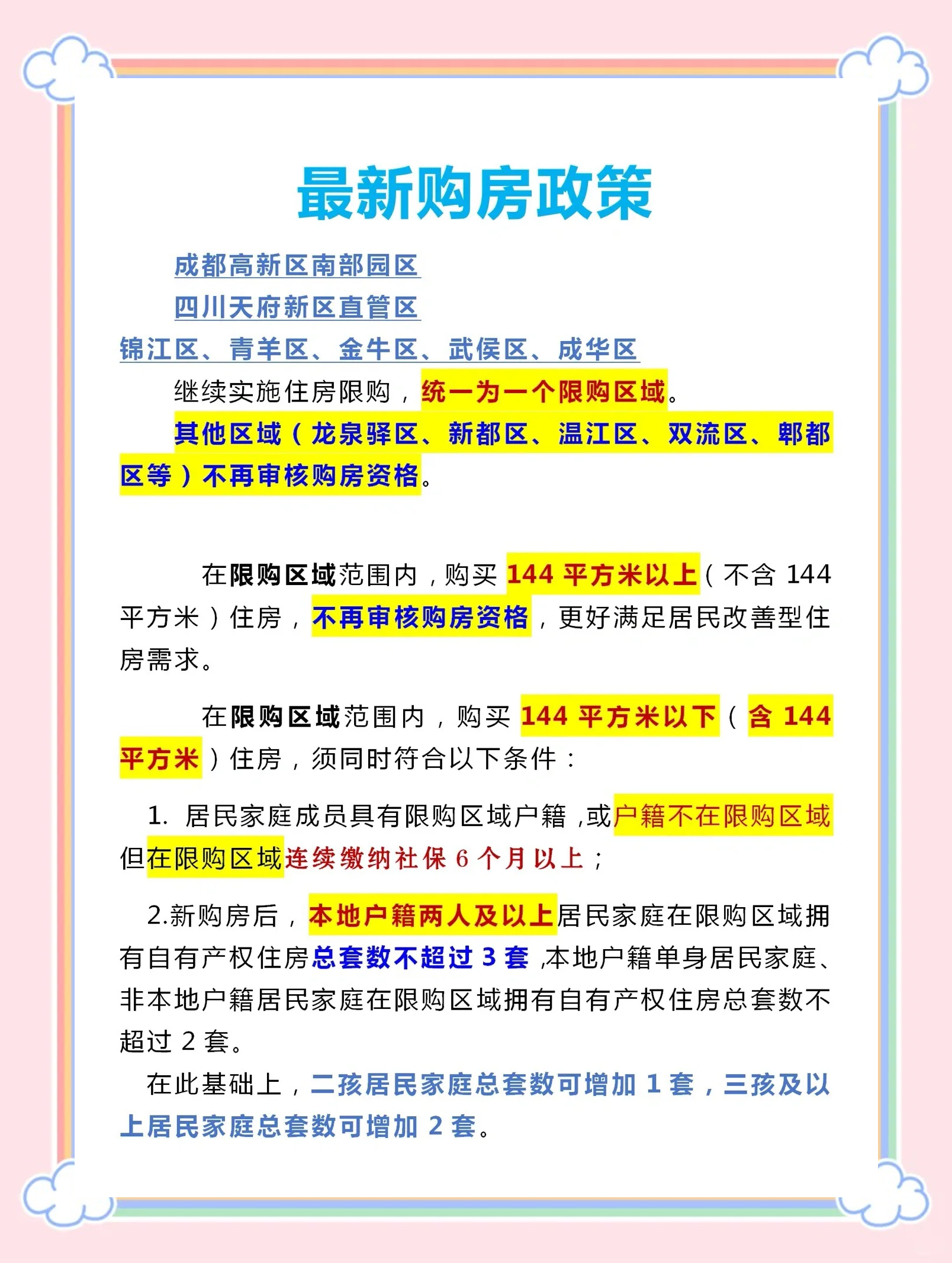 成都市最新限购房政策解读与分析
