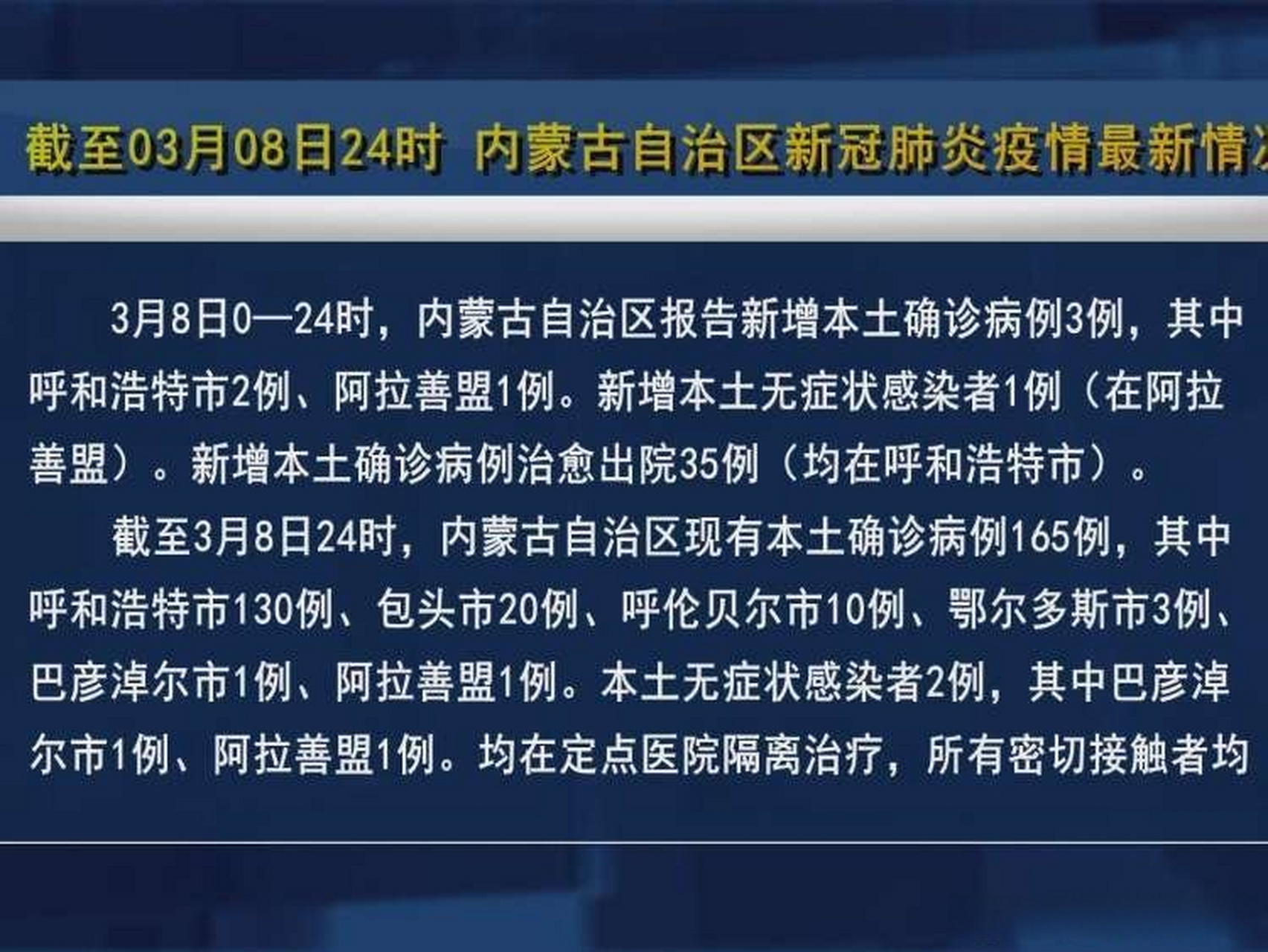 内蒙古新冠疫情最新更新报道今日发布